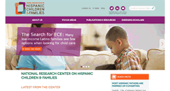 Desktop Screenshot of hispanicresearchcenter.org