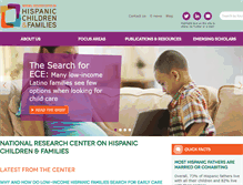 Tablet Screenshot of hispanicresearchcenter.org